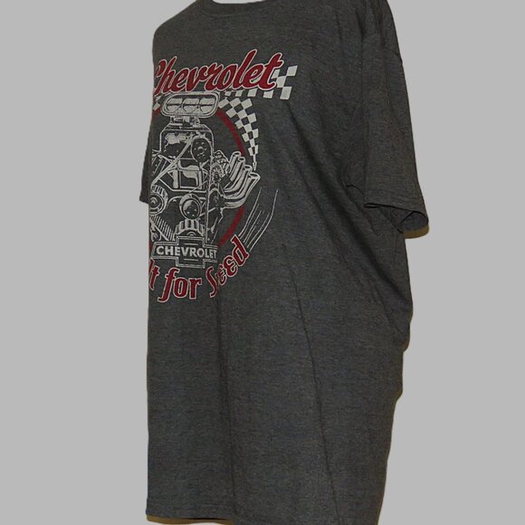 Official GM Men's Chevrolet Built For Speed T-Shirt Size L 42-44 (C260) - Picture 4 of 6